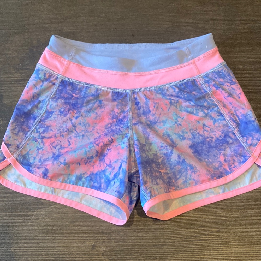 Girls Pink/Purple Ivivva Shorts, Size 8
